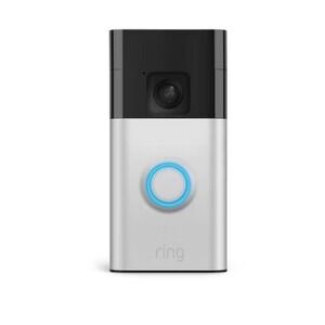 Ring Battery Doorbell Smart Wifi Video Doorbell (2024) - Satin Nickel (6149) NEW